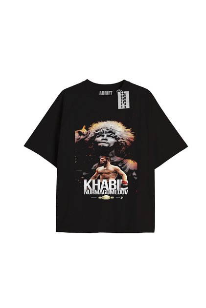 Kod Presss Unisex Siyah Champion Ufc Khabib Nurmagomedov T-shirt 310260tt
