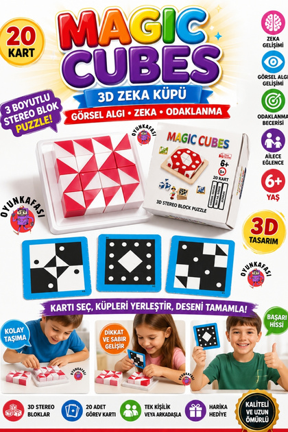 Smart Cubes - Magical Cubes - Intelligence Game