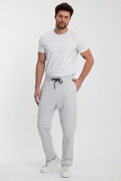 Elastic Waisted Tie-Up Sweatpants (E24-501-Erkk)