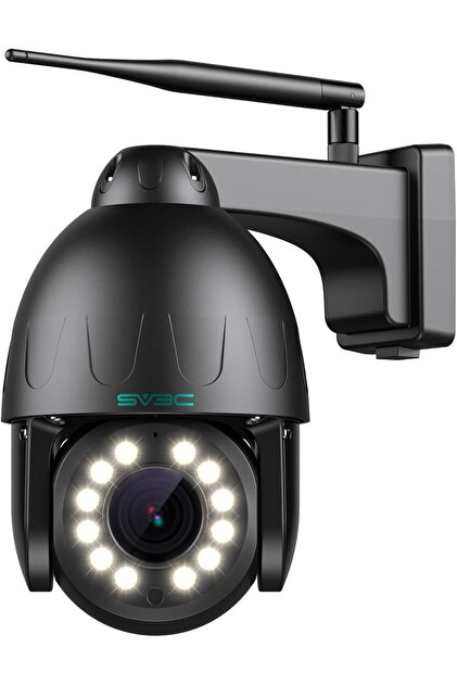 Cameră smart de supraveghere exterior IP wireless 5MP aplicatie pe mobil , rotire 360°, Ultra-Wide, Picture in Picture, Night Vision Color, Zoom optic 15X