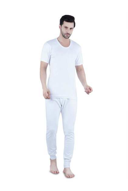 U Neck Vest | Men’s 3PCS | 100% Combed Cotton | Half Sleeve - White