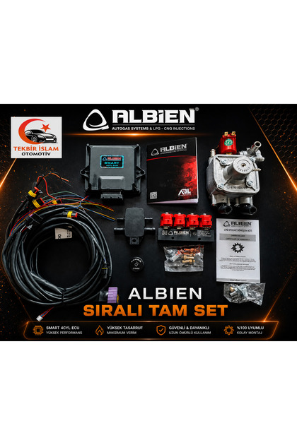 LPG ---ALBIEN---SIRALI---TAM---SET---TEKBIRISLAMOTOMOTİV