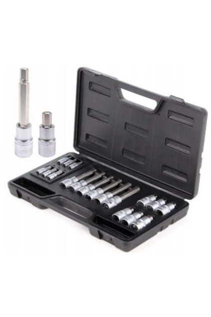 Set of Spanners, 18 Items: Hexagon 3-12 mm