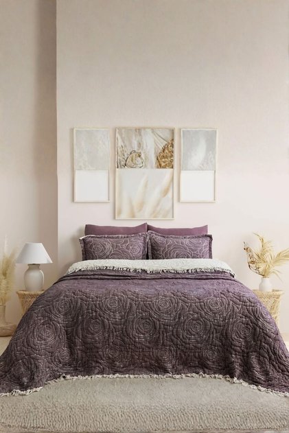 7 Layer Muslin Soft Rose Single Quilt