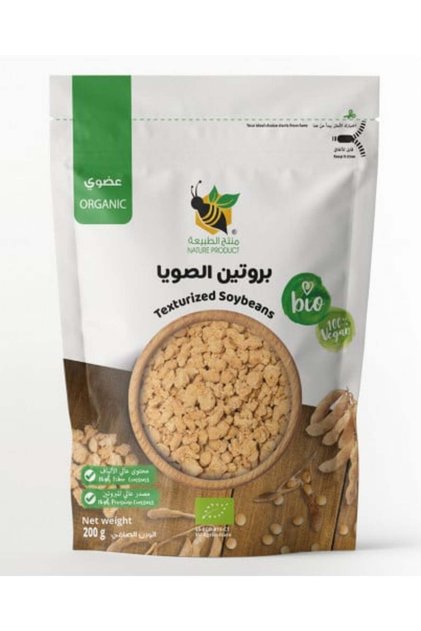 بروتين الصويا العضوي 250 جرام