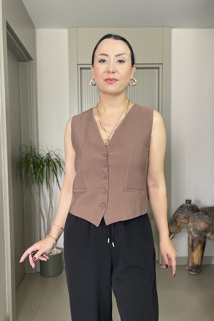 Soft Textured Fleto Pocket Vest