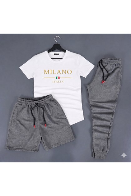 Qwim 3-Piece Stylish Trendy Clothing White Set