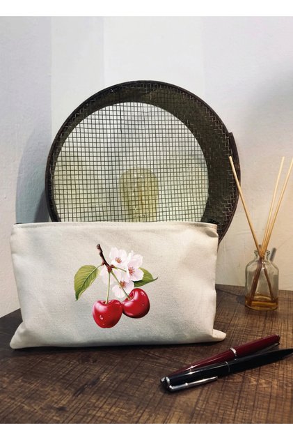 Makeup Bag, Pen Holder, Handbag, Printed Cloth Bag, Wallet, Patterned, Water-Repellent Fabric, Laminated
