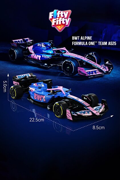 cada BWT ALPINE F1 Formula Aracı 1/24 Scale -C55024W (300 Parça