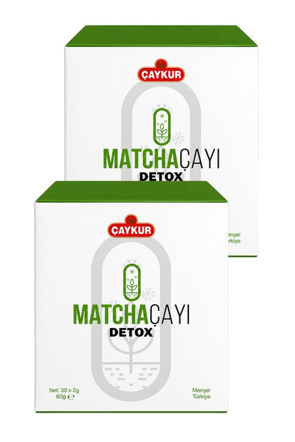Matcha Detox Çayı 30x2gr (Net 60gr) İkili Paket