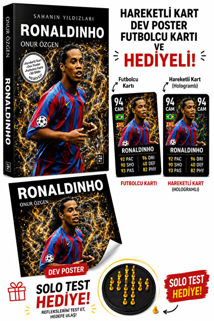 美品 ロナウジーニョ 『Ronaldinho』 ポスター 12枚セット 美品