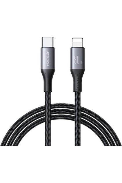 Καλώδιο USB-C σε Lightning 30W Μαύρο 2μ