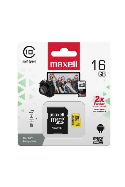Card de memorie Micro SDHC de 16GB Clasa 10 cu adaptor