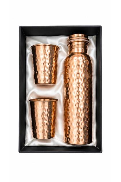 Copper Flask Set 750 ml