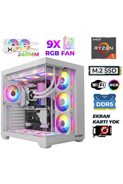 Zeiron Necrone X10 Ryzen 5 5600 16GB 512GB Nvme M.2 SSD RTX3060