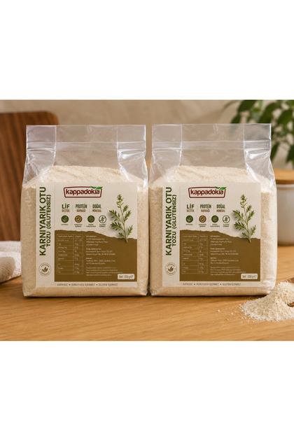 Glutensiz Karnıyarık Otu (Psyllium) Tozu 200 g - 2'li (200 g x 2)