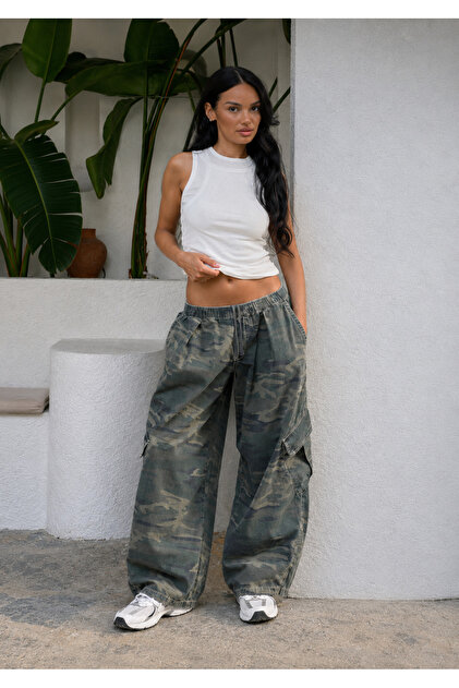 DEEFWEAR Y2k Baggy Vibe Gabardin Pantolon - Fiyatı, Yorumları