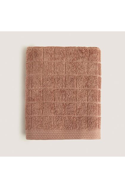Grace Bamboo Face Towel 50X90 cm Clay
