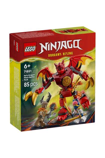 ® Ninjago - Pachet de lupta cu robotul Dragon al lui Kai (71851)