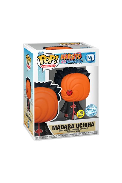 Pop Naruto Shippuden Madara Uchiha Glow Exclusive Special Edition 1278 Figür