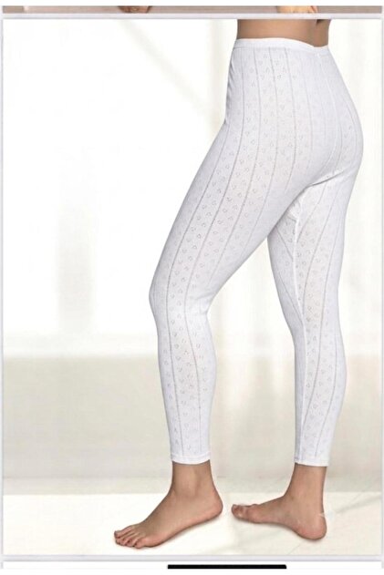 5 Pieces Women's Jacquard (Transfer Printed) Oversized Plus Size Long Leggings 90% Cotton 10% Elastane
