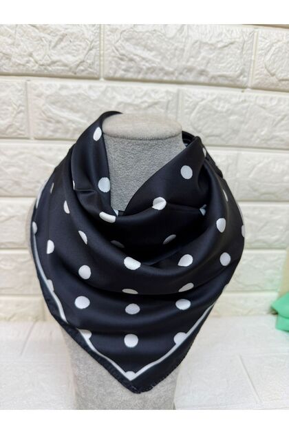 Polka Dot Pattern Scarf Bandana 50 cm