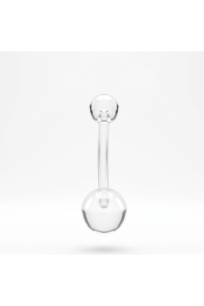 Top 5/8mm x 12mm x 1.6mm Bioplastik Göbek Piercing