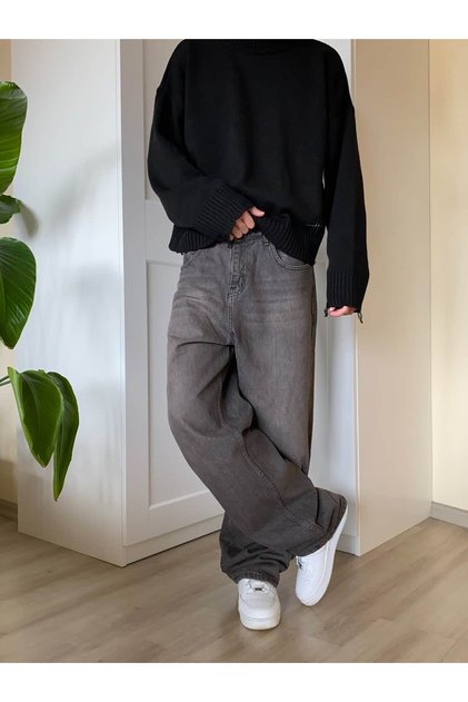 Antrasit Baggy Jean