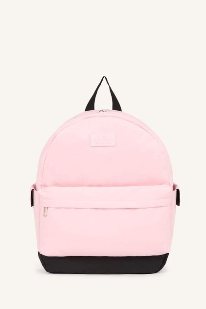 School Water Repellent Unisex Large Pink Backpack V0883Azns