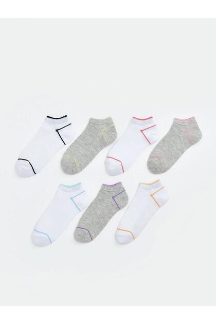 Girl's Booties Socks 7-Pack (S6)