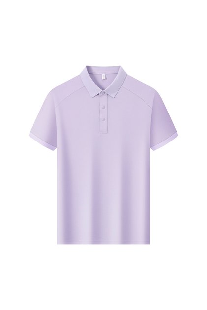 Arw86853 Seri̇ntutan--High Quality Men's Polo Collar Tshirt with Snap Buttons