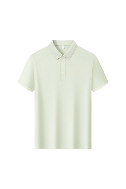 Arw86853 Seri̇ntutan--High Quality Men's Polo Collar Tshirt with Snap Buttons