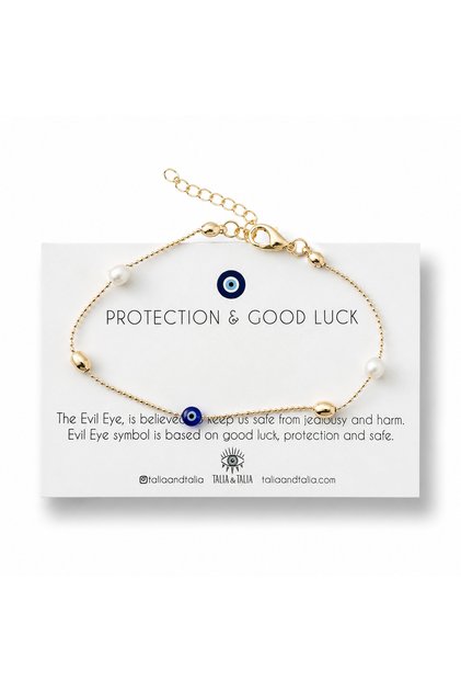 Evil Eye Beaded Bracelet