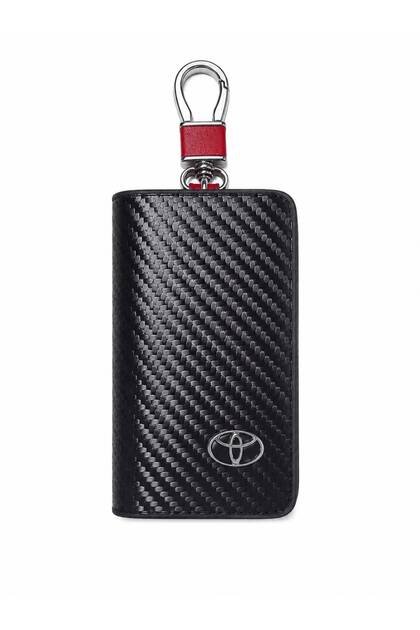 Toyota Leather Zippered Keychain Stylish Quality Accessory Bag Car Car Keychain