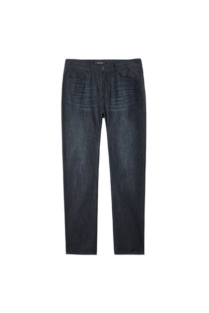 Men's Mid Rise Slim Fit Zipper Jeans
