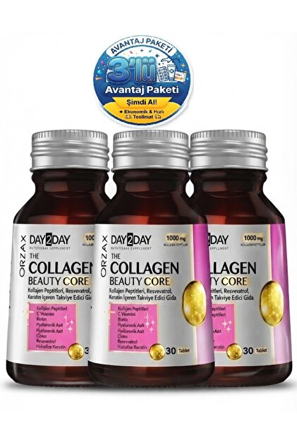 Orzax Day 2 Day The Collagen Beauty Core 30 Tablet 2 Li Paket