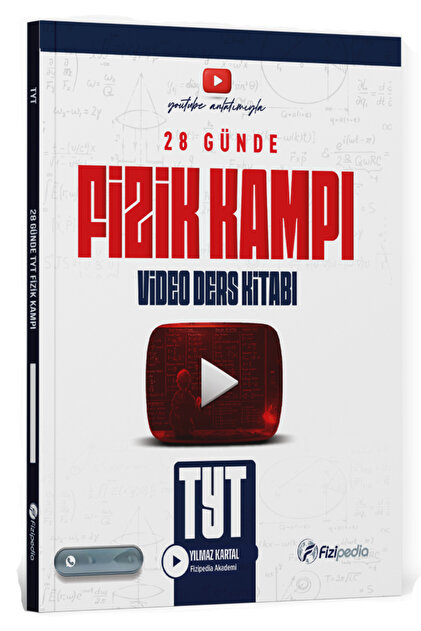 Fizipedia Yayınları TYT Fizik 28 Günde Video Ders Kitabı 2027