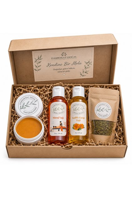 A Break for Yourself Gift Box | Natural Care & Home Spa Set (4-Pack)