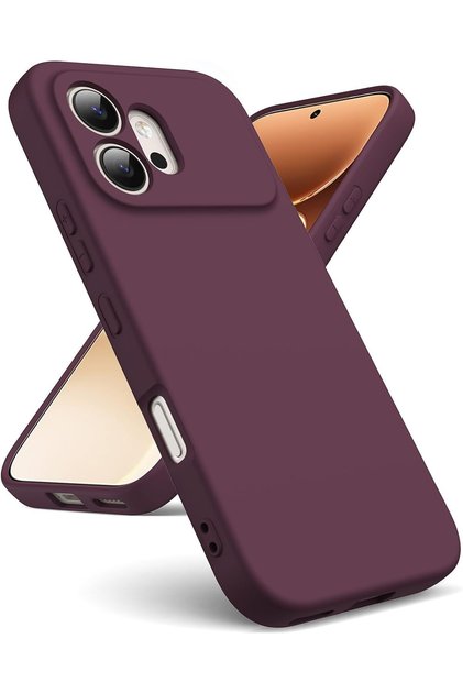 Honor 600 Compatible Case Launch Camera Protected Inside Velvet Soft Colorful Silicone Matte Feel
