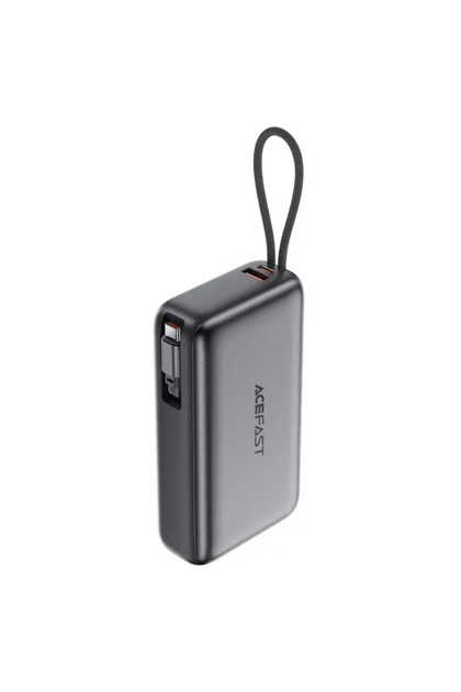 M34 Power Bank 20000mAh with 45W Fast Charging and Built-in USB-C Cable
