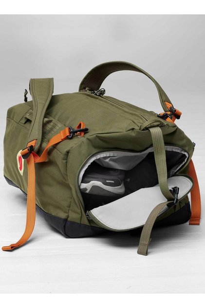 Fjallraven Farden Duffel 50 Geantă de voiaj pliabilă și rucsac - Verde