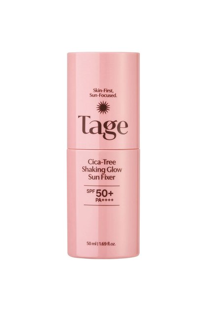 Cica-Tree Shaking Glow Sun Fixer SPF 50+ PA++++ – Işıltılı Bitişli Makyaj Sabitleyici Güneş Kor