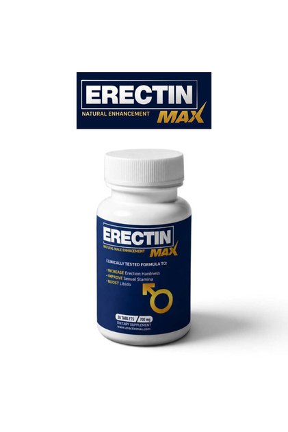 Erectin Max Natural Male-Enhancement 30 Caps / Erkeklere Özel Takviye 30'lu