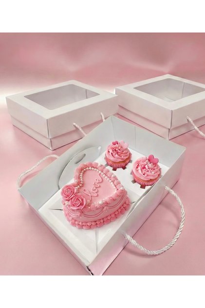 2+1 BENTO&CUPCAKE KUTUSU 25x17x11