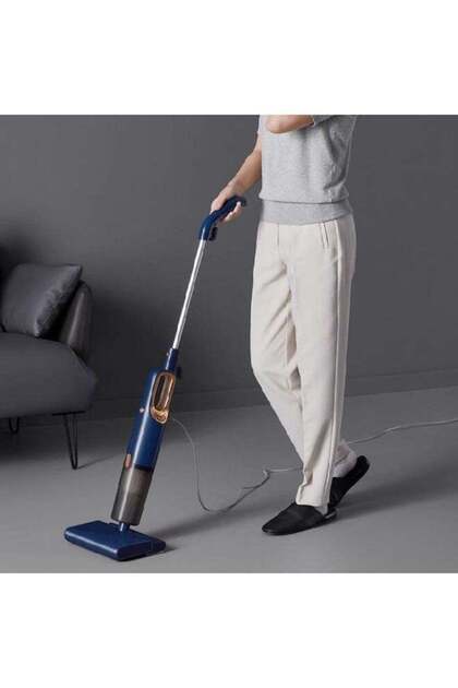 Compact Corded Home Vacuum Cleaner with Extension Rod, Floor Cleaning Brush and Dust Cup, Easy-to-Use Lightweight Stick Vacuum for Daily Cleaning of Floors, Carpets, Sofas and Rooms