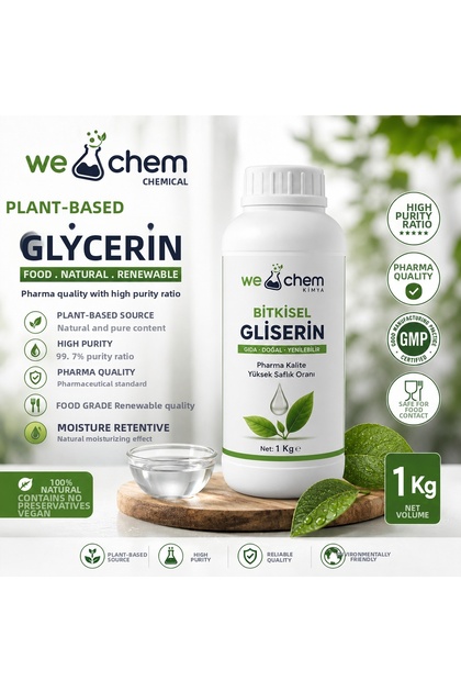 Natural Pure Food Grade Vegetable Glycerin 1kg