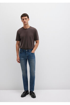 マルコ Mavi Marcus Kahverengi Comfort Gabardin Pantolon 0035189452