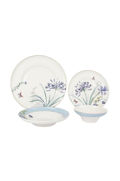 Lavender Flutter 24 Parça Yemek Takımı