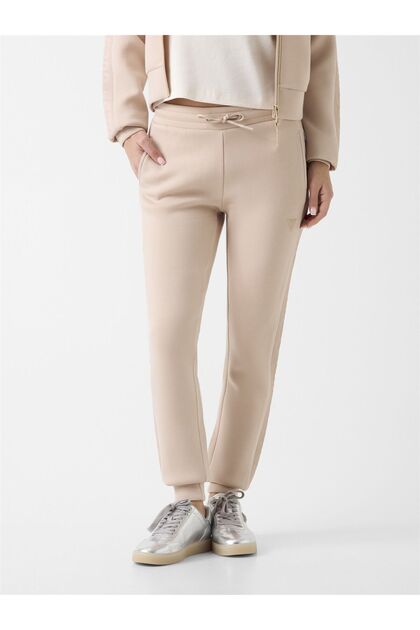Viscose-blend joggers