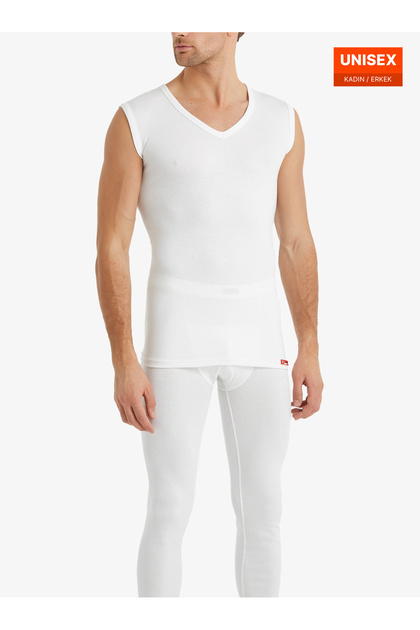 Unisex Thermal T-Shirt Level 2 9243 - White